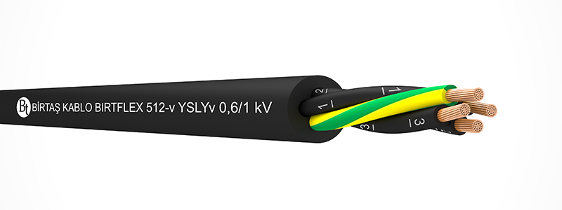 BIRTFLEX 512-v / YSLYv  0,6/1 kV